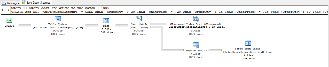SQL SERVER - Live Query Statistics in 2016 … and More! - Notes from the Field #111 111-4 