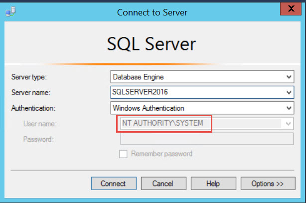 SQL SERVER - How to Connect Using NT AUTHORITY \ SYSTEM Account? NtAuth-02 