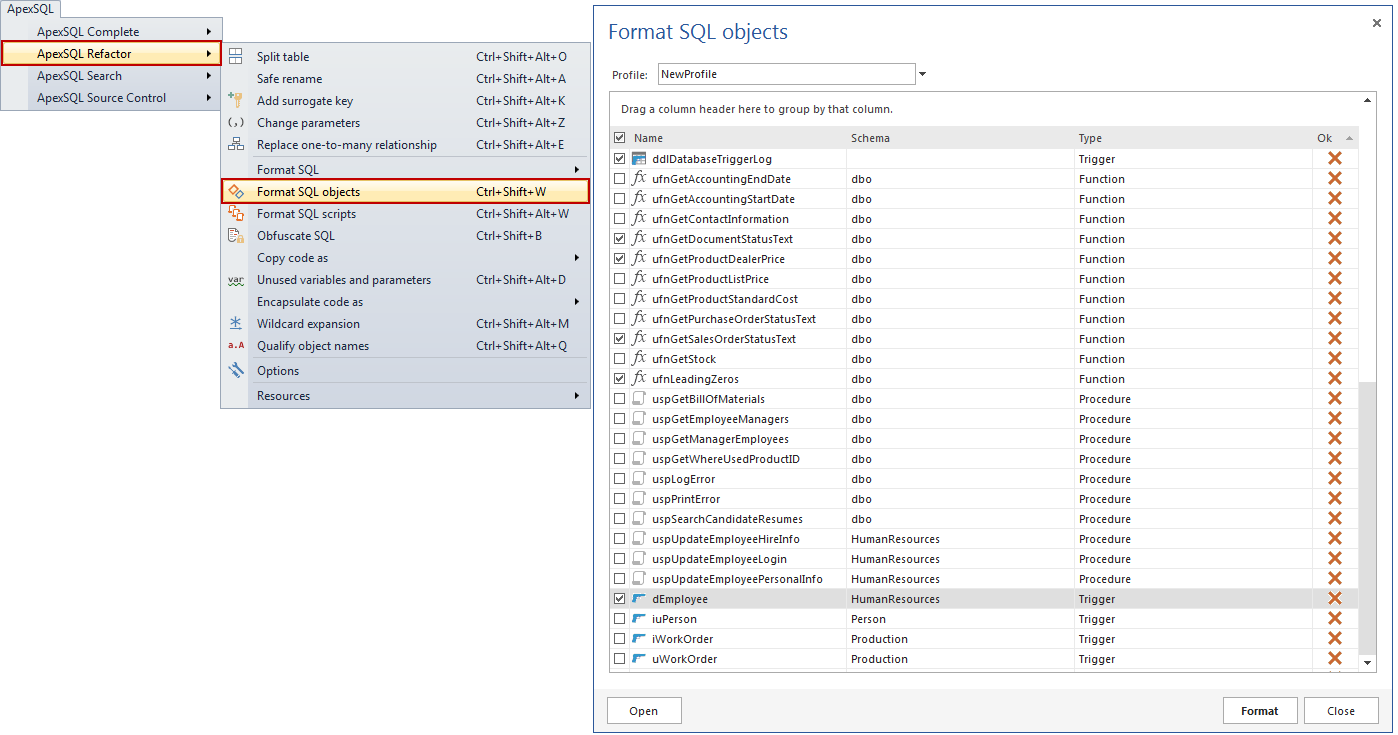 SQL SERVER - Free SQL Server Formatting Add-in image024 