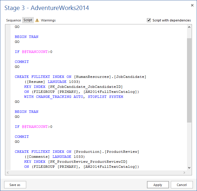 SQL SERVER - Database Source Control with ApexSQL Software image012 