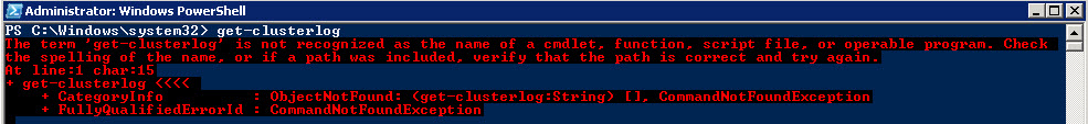 SQL SERVER - Steps to Generate Windows Cluster Log? cluster.log-03 
