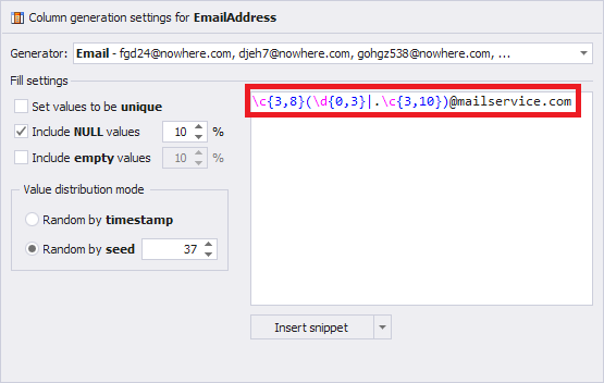 SQL SERVER - Generating Meaningful Test Data with dbForge Data Generator for SQL Server dbforge-5 
