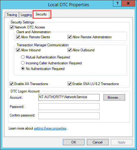 SQL SERVER - FIX: Msg 7395, Level 16, State 2 - Unable to start a nested transaction for OLE DB provider dtc-02 