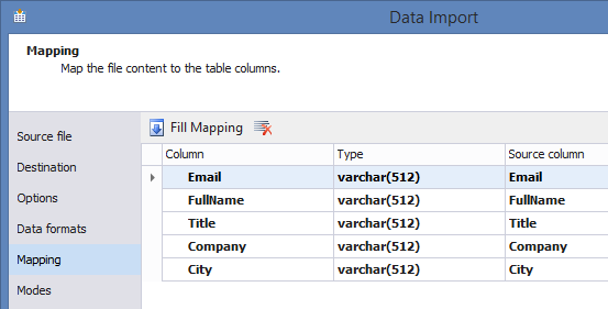 SQL SERVER - Easy Way to Import and Export SQL Server Data easytable-11 