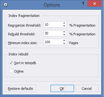 SQL SERVER - Fix SQL Server Index Fragmentation with dbForge Index Manager indexde-3 