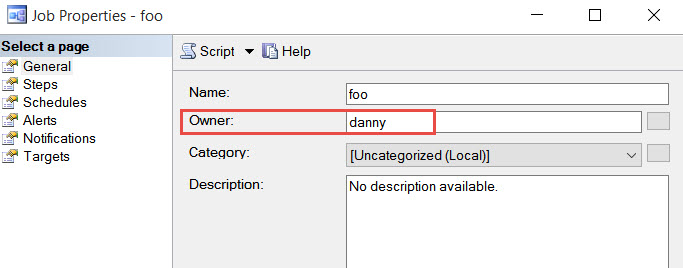 SQL SERVER - Unable to drop login - Msg 15170, Level 16, State 1 job-owner-02 