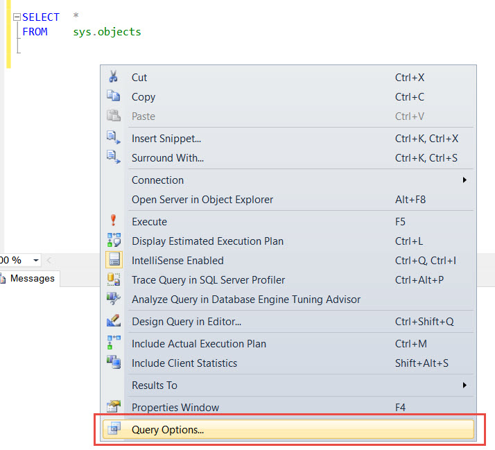 SQL SERVER - SSMS Query Command(s) completed successfully without ANY Results - Part 2 no-exec-03 