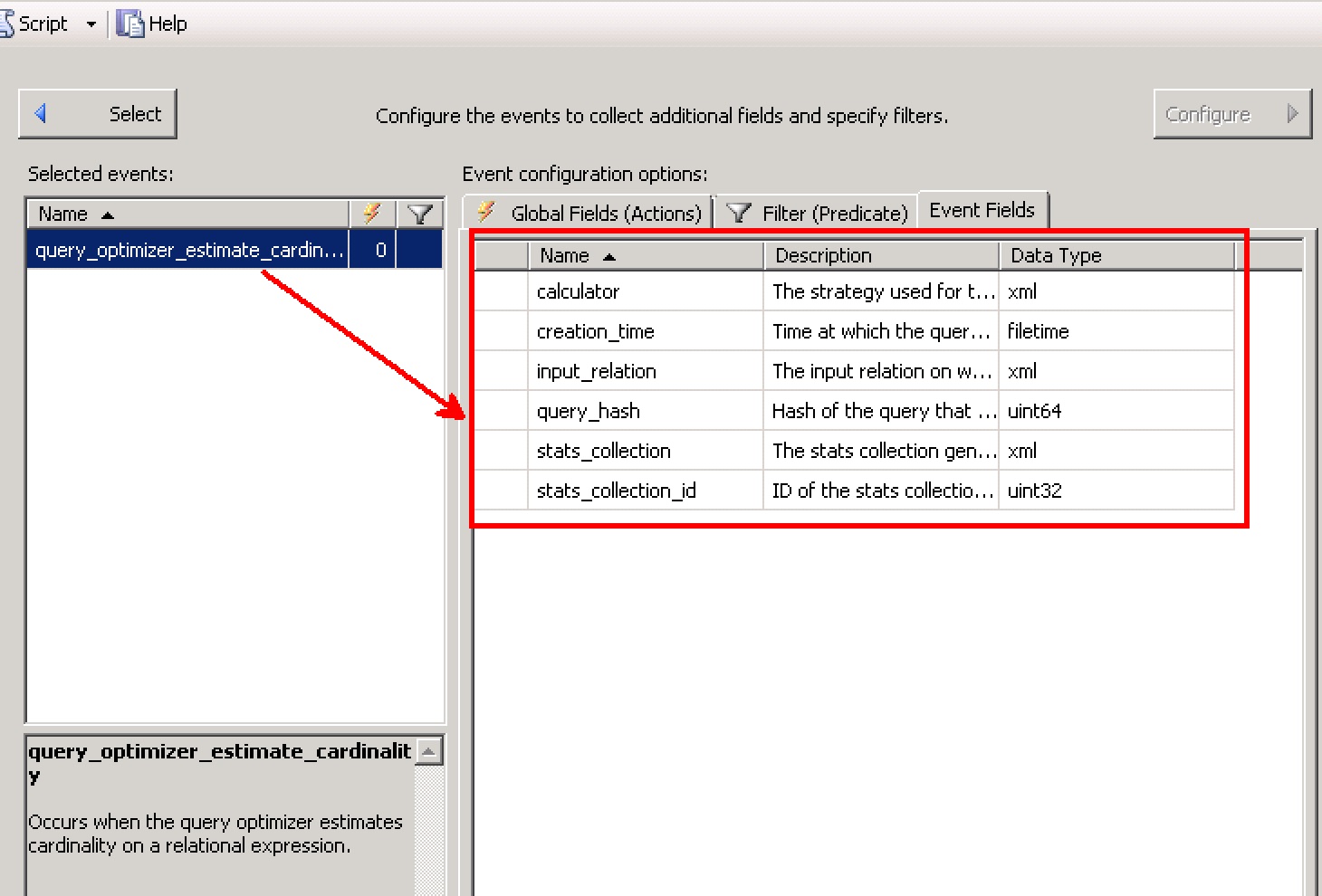 SQL SERVER - XEvents to Find Cardinality Estimation Issues optimizer-estimate-cardinality-01 