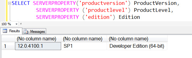 Interview Question of the Week #028 - T-SQL Script to Detect SQL Server Version and Property sqlversion 