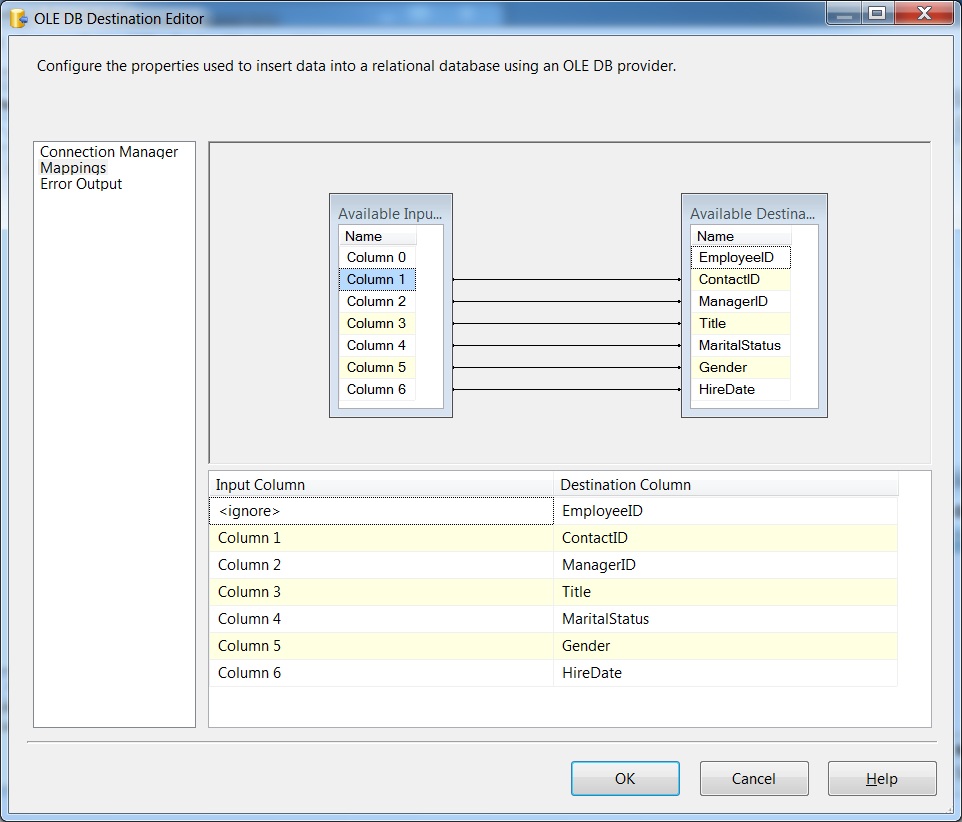 SQL SERVER - Import CSV File into Database Table Using SSIS import15 