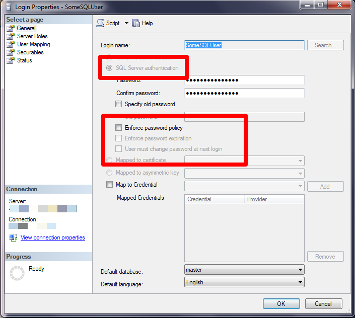 SQL SERVER - Auditors, Passwords and Exceptions - Notes from the Field #010 Checking_SQL_Logins_by_GUI 