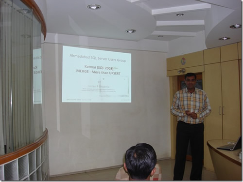 SQLAuthority News - SQLAuthority News - Ahmedabad User Group Meeting January 17 2009 - Review ImranJan2009 
