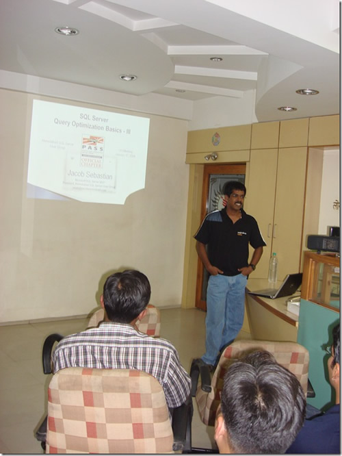 SQLAuthority News - SQLAuthority News - Ahmedabad User Group Meeting January 17 2009 - Review JacobJan2009 