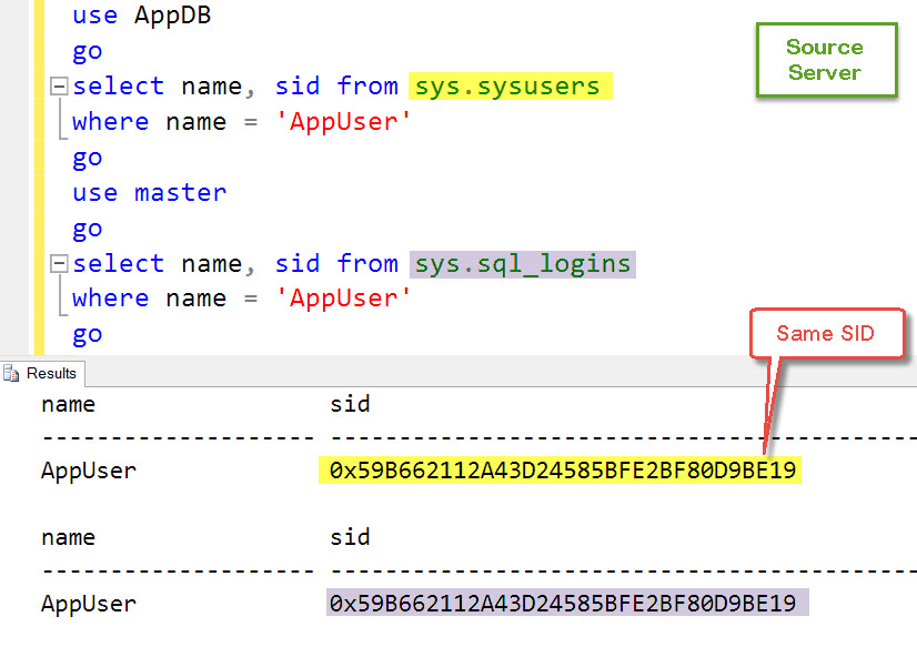 SQL SERVER – Create Login with SID – Way to Synchronize Logins on Secondary Server LoginWithSID-02 