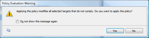 SQL SERVER - Policy Based Management - Create, Evaluate and Fix Policies PolicyManagement9b 