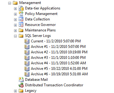 SQL SERVER - Recycle Error Log - Create New Log file without Server Restart SP_CYCLE_ERRORLOG1 