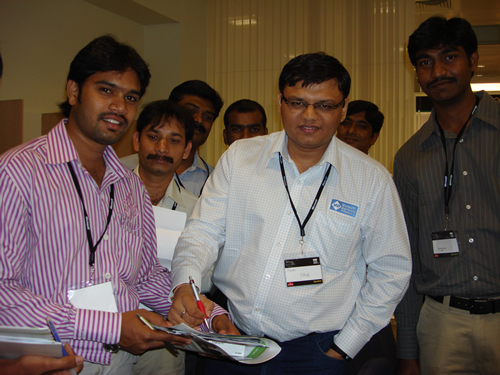 SQLAuthority News - TechEd India 2009 - Day 2 - In-Person Meeting with Industry Leaders - Community Party DSC04100 