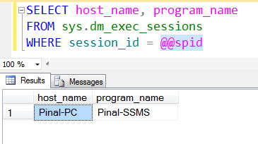 SQL SERVER - How to Hide Yourself from SQL Server? - Guest Post by Balmukund Lakhani advanceconnection2 