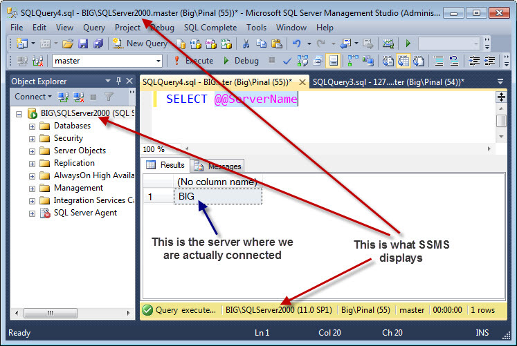 SQL SERVER - How to Hide Yourself from SQL Server? - Guest Post by Balmukund Lakhani advanceconnection5 