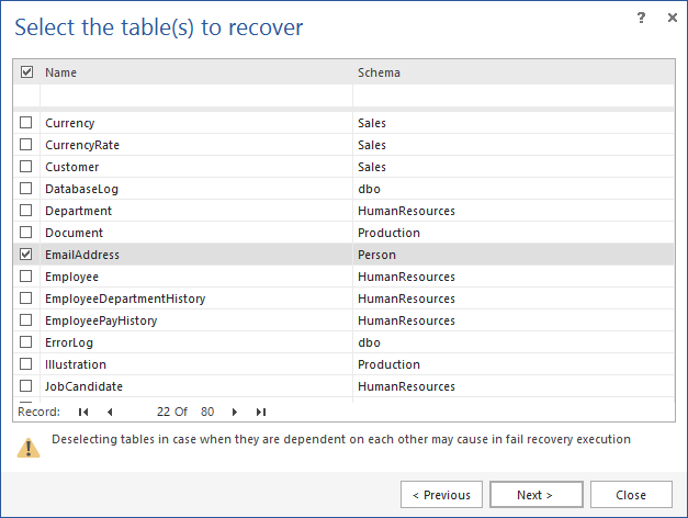 SQL SERVER - How to Recover SQL Database Data Deleted by Accident apexr7 