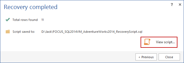 SQL SERVER - How to Recover SQL Database Data Deleted by Accident apexr9 