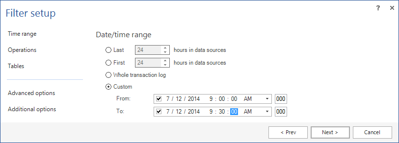 SQL SERVER - How to Roll Back SQL Server Database Changes apexsql-dbchange3 