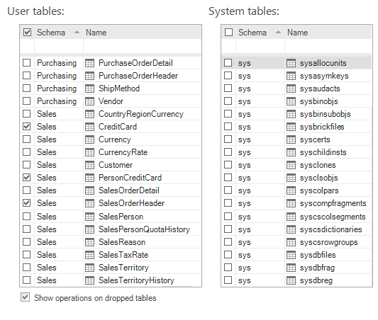 SQL SERVER - How to Roll Back SQL Server Database Changes apexsql-dbchange5 