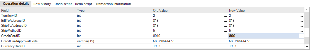 SQL SERVER - How to Roll Back SQL Server Database Changes apexsql-dbchange8 