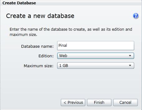 SQL SERVER - Introduction to SQL Azure - Creating Database and Connecting Database azure9 