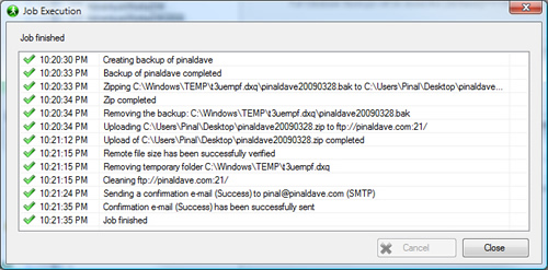 SQL SERVER - Very Powerful and Feature-Rich Backup, Zip and FTP Utility SQLBackupAndFTP backup3 