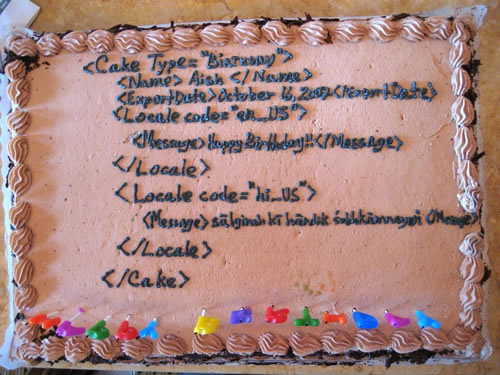 SQLAuthority News - Humorous SQL Cake - Funny SQL Cake cake1 