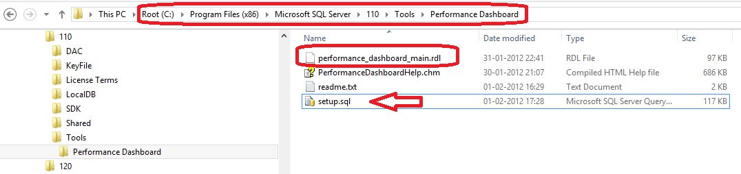 SQL SERVER - SSMS: Performance Dashboard Installation and Configuration dashboardinstall3 