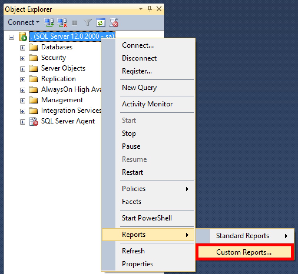 SQL SERVER - SSMS: Performance Dashboard Installation and Configuration dashboardinstall5 
