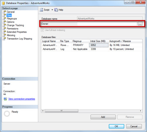 SQL SERVER - ERROR: FIX using Compatibility Level - Database diagram support objects cannot be installed because this database does not have a valid owner - Part 2 diagerror 