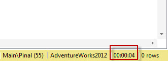 SQL SERVER - Discard Results After Query Execution - SSMS discard2 