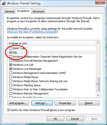SQL SERVER - FIX : ERROR : (provider: Named Pipes Provider, error: 40 - Could not open a connection to SQL Server) (Microsoft SQL Server, Error: ) e40_6 