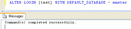 SQL SERVER - Fix : Error: 4064 - Cannot open user default database. Login failed. Login failed for user error4064_3 