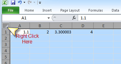 SQL SERVER - Excel Losing Decimal Values When Value Pasted from SSMS ResultSet exceldec1 