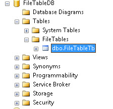 SQL SERVER - Working with FileTables in SQL Server 2012 - Part 1 - Setting Up Environment filetable2 