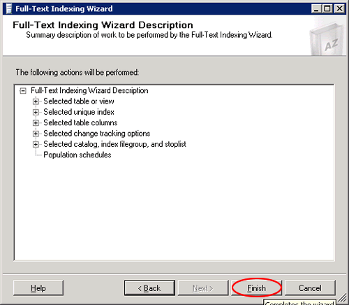 SQL SERVER - 2008 - Creating Full Text Catalog and Full Text Search 11_FullIndex 