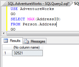 SQL SERVER - Find Current Identity of Table identity1 