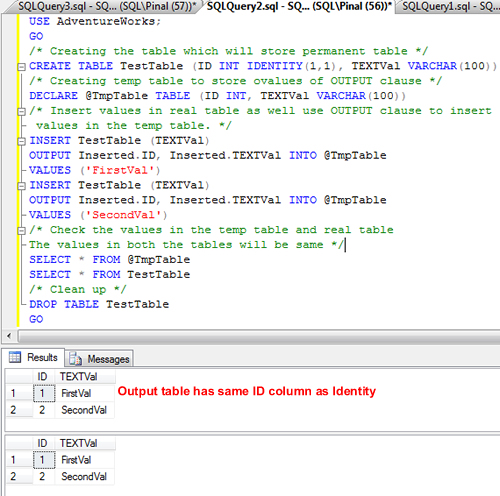 SQL SERVER - 2008 - SCOPE_IDENTITY Bug with Multi Processor Parallel Plan and Solution identitybug 