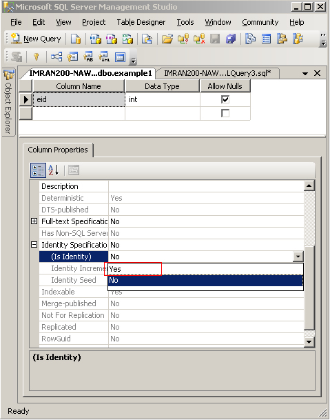 SQL SERVER - Add or Remove Identity Property on Column im4 