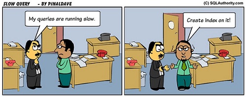 SQL Server - Learning SQL Server Performance: Indexing Basics - Video indexcartoon 