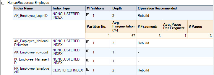 SQL SERVER - Generate Report for Index Physical Statistics - SSMS indexphys4 
