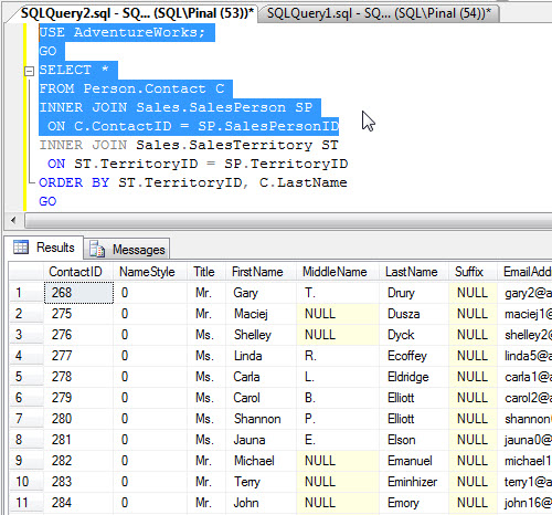 SQL SERVER - What is Interim Table - Simple Definition of Interim Table intrim1 