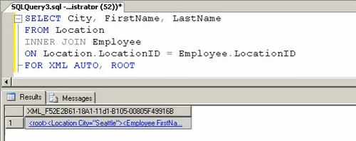 SQL SERVER - Tips from the SQL Joes 2 Pros Development Series - Using Root With Auto XML Mode - Day 31 of 35 j2p_31_1 