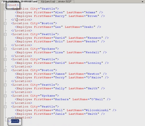 SQL SERVER - Tips from the SQL Joes 2 Pros Development Series - Using Root With Auto XML Mode - Day 31 of 35 j2p_31_2 