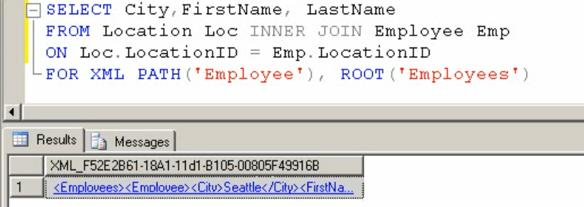 SQL SERVER - Tips from the SQL Joes 2 Pros Development Series - Using Root With Auto XML Mode - Day 32 of 35 j2p_32_8 