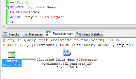 SQL SERVER - Query Optimization - Remove Bookmark Lookup - Remove RID Lookup - Remove Key Lookup keylook2 